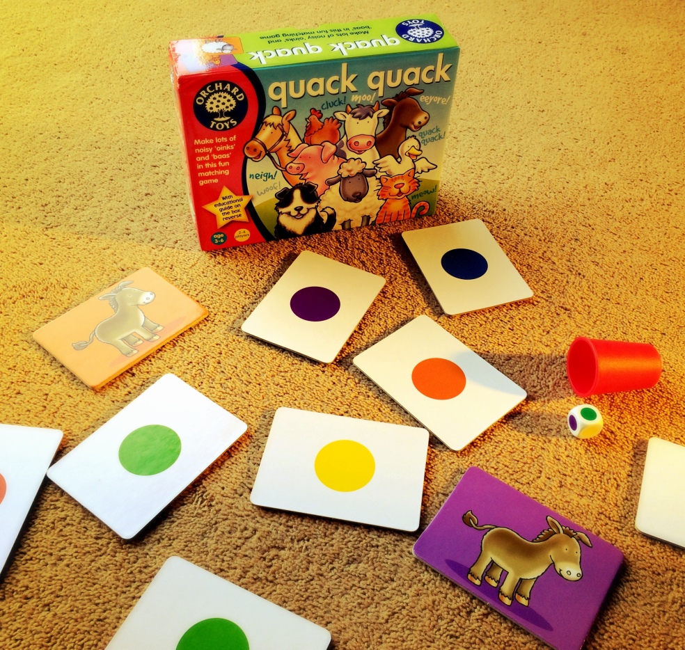 Children's Board games: Quack Quack